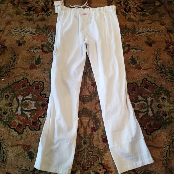 NWT BIG FLIRT LINEN PANTS - Picture 4 of 7
